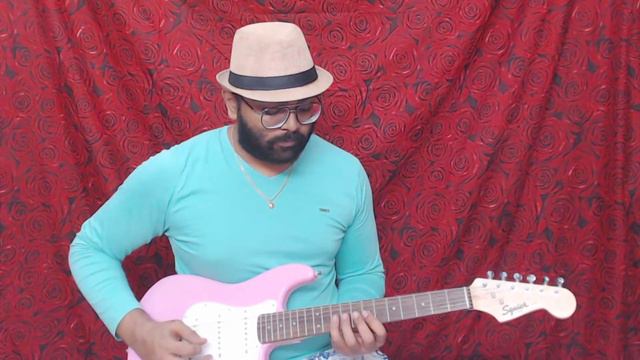 Izmir Marci Guitar cover on Squier Mini Strat with Tabla beats смотреть онлайн