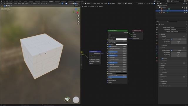 Random Sci-Fi Displacement! (No Modeling) | Blender Tutorial смотреть онлайн