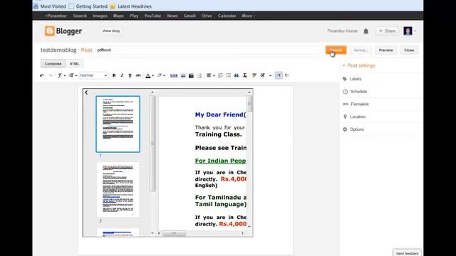 How to Upload › Embed › Download PDF Files in Blog смотреть онлайн