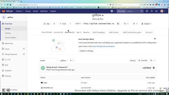 How to ACCEPT merge request in git - Hướng dẫn ACCEPT yêu cầu merge code vào nhánh master смотреть онлайн