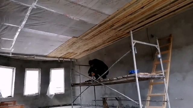 Черновой потолок и пароизоляция смотреть онлайн