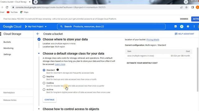 How to create Storage #Bucket in #GCP смотреть онлайн