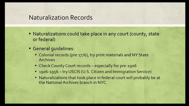 New York State Genealogy смотреть онлайн