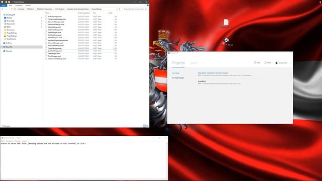 Unity: "Unable to parse YAML file: [mapping values are not allowed in this context] at line 1" смотреть онлайн