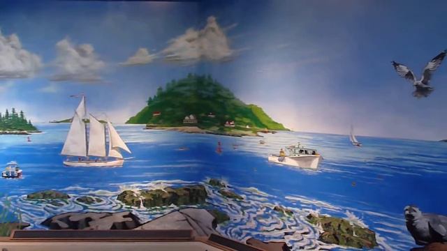 Mural: Maine State Aquarium смотреть онлайн