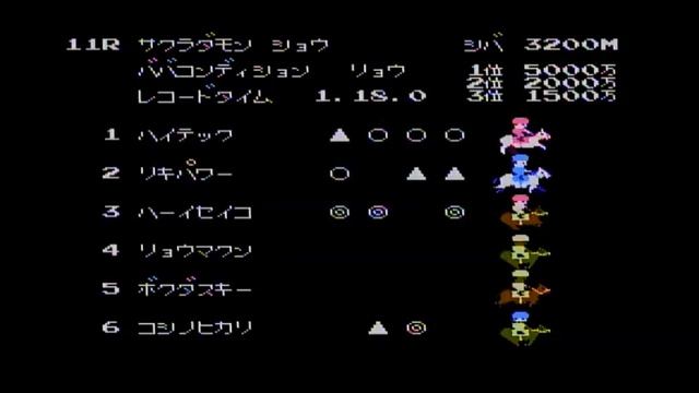 #5 ハイテック　ファミリージョッキー Family Jockey ファミコン Famicom смотреть онлайн
