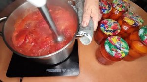 СУПЕР ПОМИДОРЫ в СОБСТВЕННОМ СОКУ с базиликом /Без уксуса /