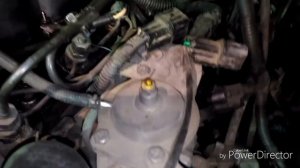 Hyundai starex 2.5 dt D4BF снятие_установка и ремонт форсунок.