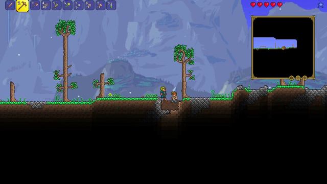 Terraria 1 сериа ресурсы :D крута смотреть онлайн