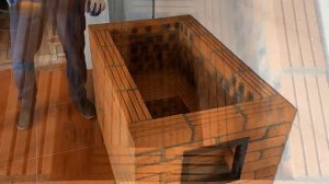 Как сделать красивую и эффективную дровяную печь из красного кирпича