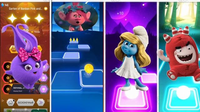 Sunny Bunnies Iris ? Trolls, Poppy ? Smurfette ? Oddbods Fuse..?? Who is Best? ?? смотреть онлайн
