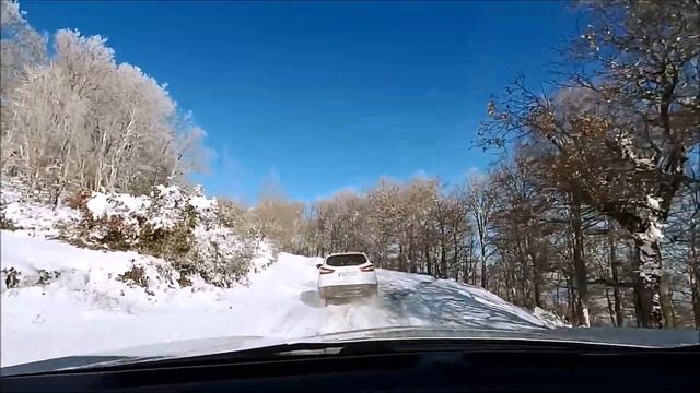Nissan Qashqai J11 4x4 off-road on snow! 13/01/2022 смотреть онлайн