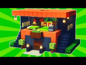 Как построить современный дом в Майнкрафте