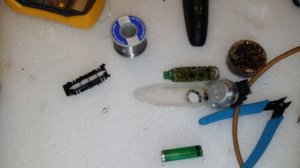 Philips RQ1250 Repair Failed (changing battery)