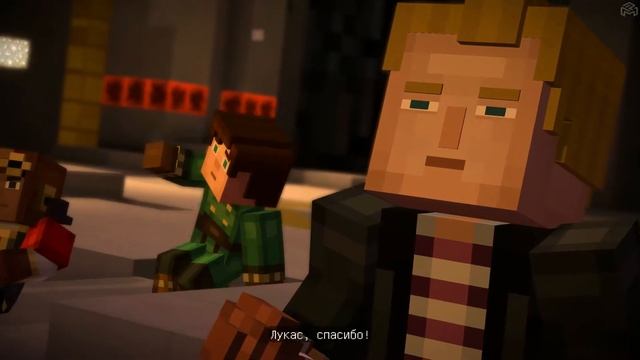 Minecraft Story Mode - Часть 11 {Между молотом и наковальней} , Прохождение Без Комментариев. смотреть онлайн