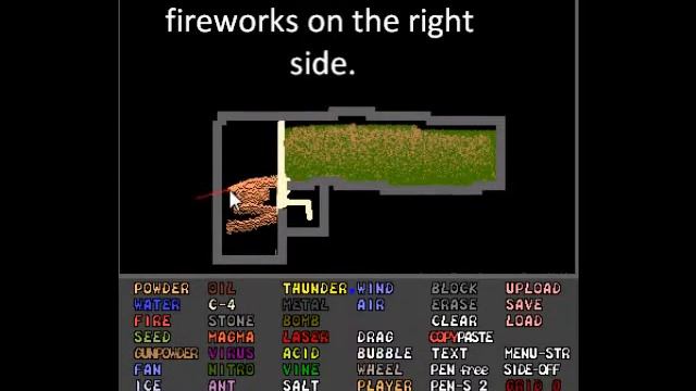Powder Game gun tutorial смотреть онлайн