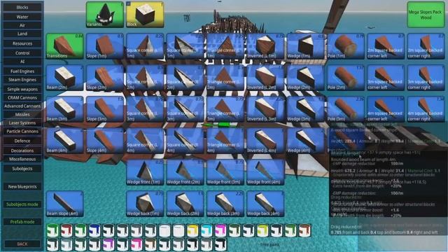So Many New Slopes! Mega Slopes Pack - From The Depths Mod Review