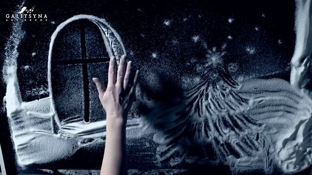 Шоу Рисование Снегом. Татьяна Галицына. Снежная Анимация смотреть онлайн