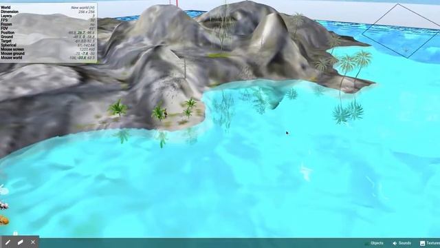3d tiles engine (based on DEM data) written in Angular, JavaScript, WebAssembly/C++ смотреть онлайн