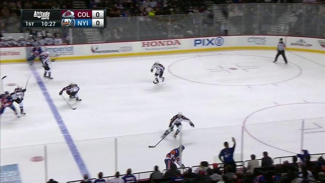 NHL. 15/16 . Colorado Avalanche - NY Islanders. | 1 тайм 30-11-2015 смотреть онлайн
