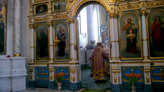 Приидите поклонимся и припадем ко Христу Крестопоклонная неделя Минск Свято-Духов кафедральный собо смотреть онлайн