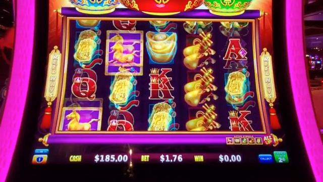 COIN COMBO-HURRICANE HORSE SLOT FOOL GETS 2 GREEN MEGA FEATURE WINS on a FUN NEW SLOT at ARIA CASIN смотреть онлайн