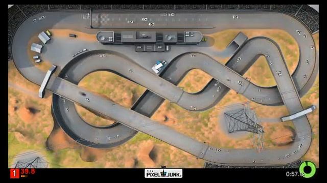 PixelJunk Racers Fireball Frenzy Race смотреть онлайн