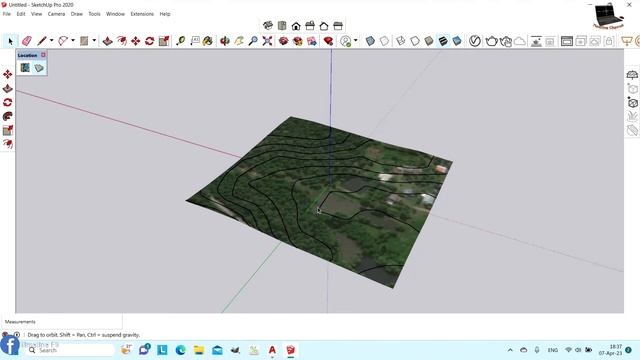 การสร้างเส้น Contour ด้วย Autocad Sketchup смотреть онлайн