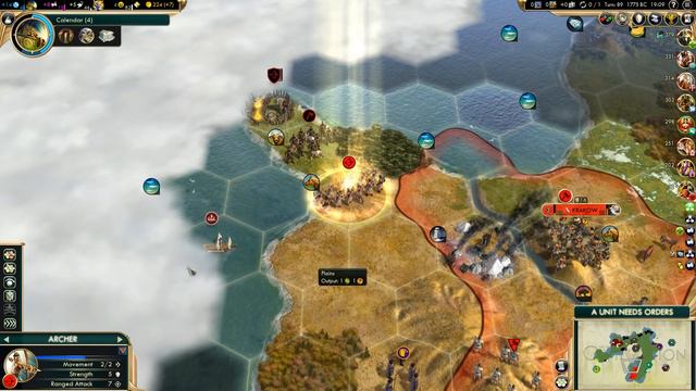 Civilization 5 - Poland -3- Deity Difficulty смотреть онлайн