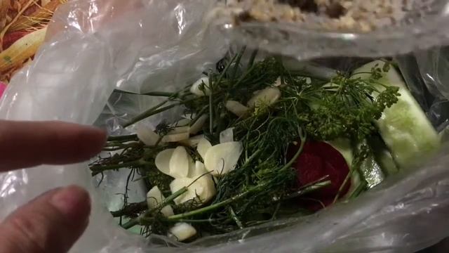 Огурчики, маринованные в пакете плюс секретный ингредиент!