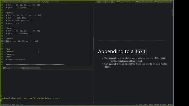 Python lists and while loops - (2021-04-19)- [April 2021 Cohort] смотреть онлайн