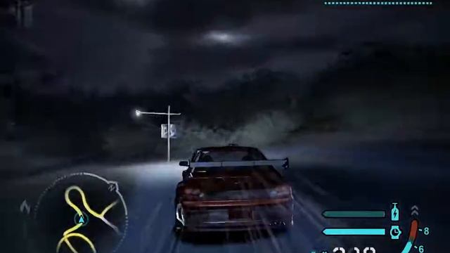 NFS Carbon. Погони (контрольные точки). Самая длинная контрольная точка в игре. смотреть онлайн