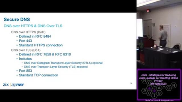 NolaCon 2019 DNS Strategies for Reducing Data Leakage Protecting Online Privacy Jim Nitterauer смотреть онлайн