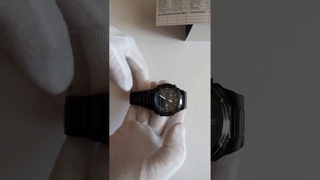 Casio Edifice EFA-131BK-1AVEF часы мужские кварцевые видео обзор смотреть онлайн