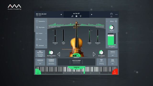 Melody on an assortment of SWAM Virtual Instruments played by aslan + смотреть онлайн