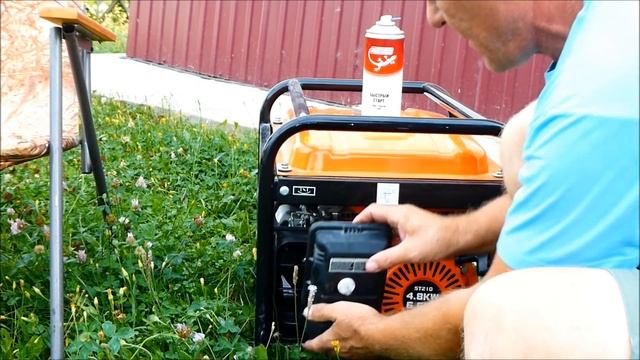 Как быстро завести бензогенератор в любое время года смотреть онлайн