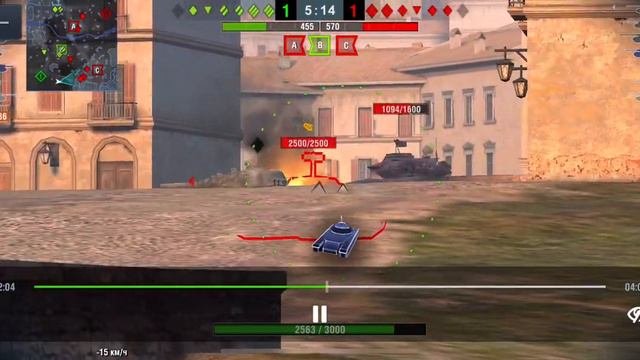 World of Tanks Бой на (Maus) 3893 Урона! смотреть онлайн
