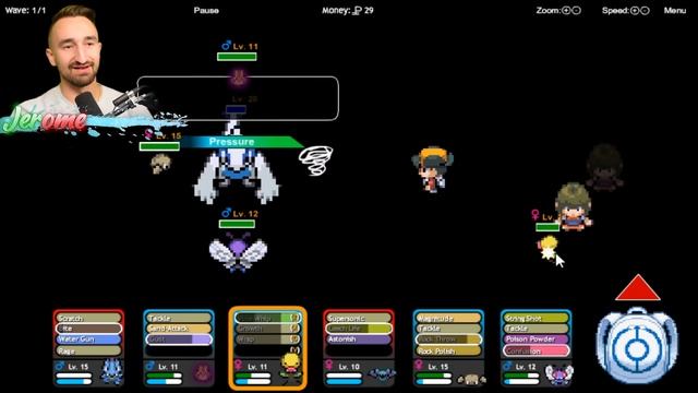 Pokemon Tower Defense #3 - We Beat The 1st Gym! - Flash Player Games | JeromeACE смотреть онлайн