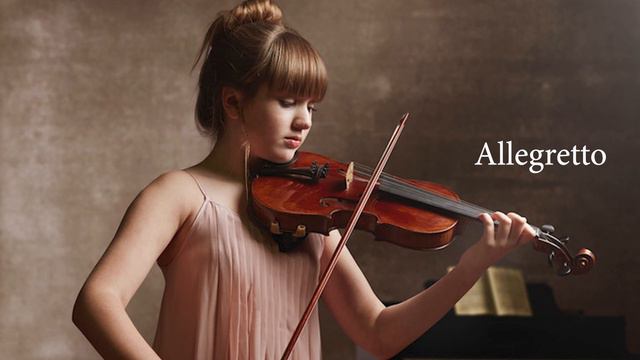 Allegretto - Piano accompaniment for the instrument: Violin смотреть онлайн