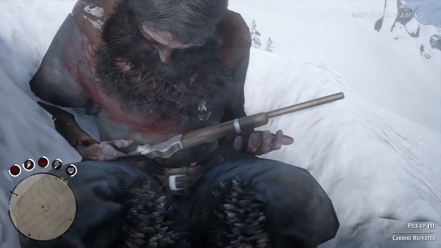 Red Dead Redemption 2 - Secret Frozen Man - Easter Egg #49 смотреть онлайн