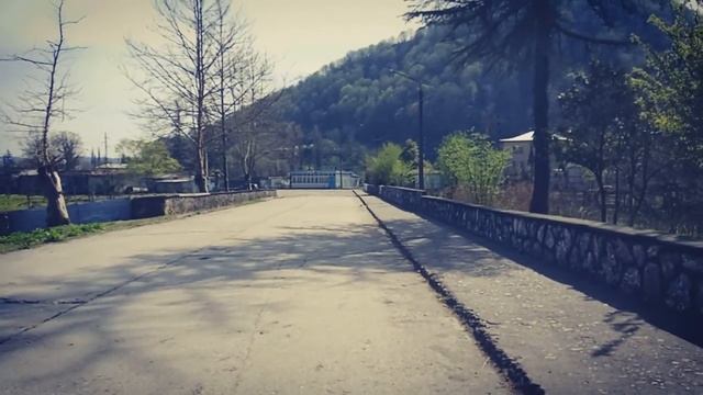 Приграничный поселок Cheghali(Chegal), Абхазия (Ингур ГЭС) смотреть онлайн