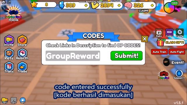 *ALL CODES WORK* Kung Fu Simulator ROBLOX | September 5, 2023 смотреть онлайн
