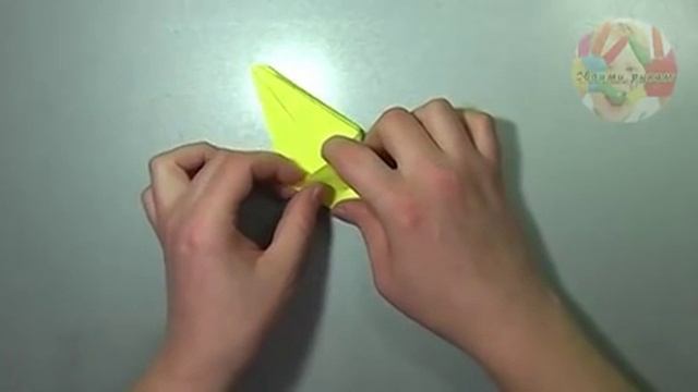 Лилия оригами / Цветы из бумаги смотреть онлайн