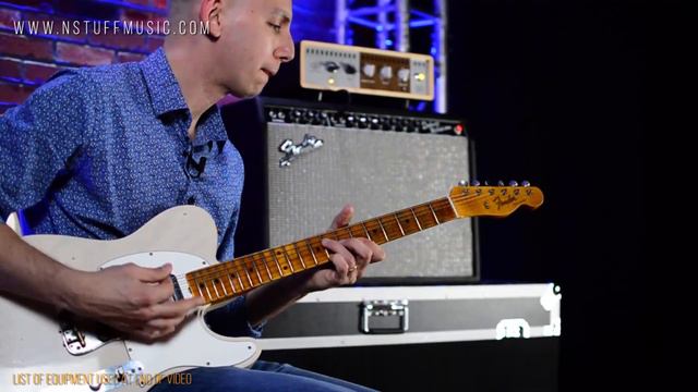 Fender Journeyman Relic Postmodern Telecaster Aged White Blonde смотреть онлайн