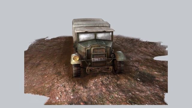 Morris Light Commercial Truck 3D Model - Jess Magnus NUA смотреть онлайн