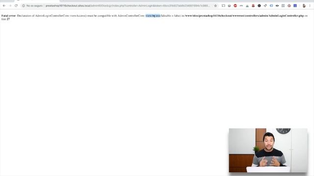 SOLUCIÓN para ERROR 500 con PHP 7.2 en PRESTASHOP 1.6 смотреть онлайн