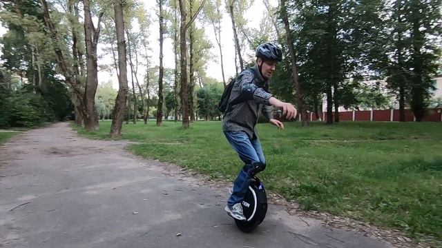 3. В первый раз на моноколесе. Вышел "покататься" на Inmotion v8. смотреть онлайн