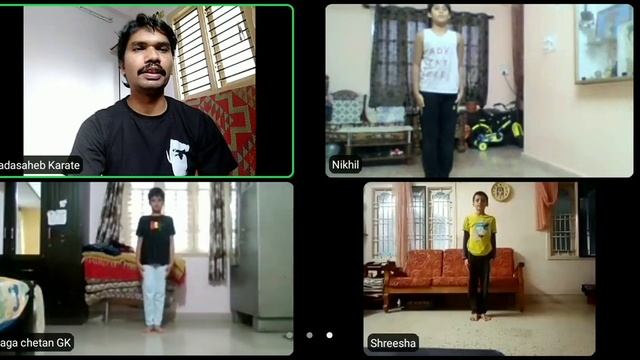 Indian Karate Online Karate Training Session.| Online Karate Class