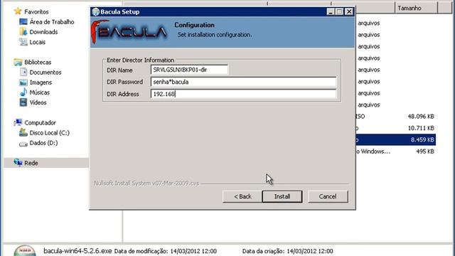 Bacula Client Install Windows 2008 R2 X64 @diegoluisi смотреть онлайн