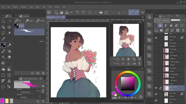 TUTORIAL: LAYERS workflow in CLIP STUDIO PAINT for Beginners смотреть онлайн